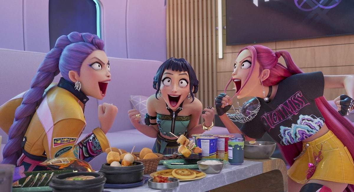 Rumi, Zoey y Mira, personajes de KPop Demon Hunters