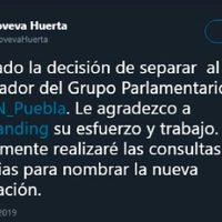 Tras fracaso en la designación de interino, dirigente destituye a líder de la fracción panista
