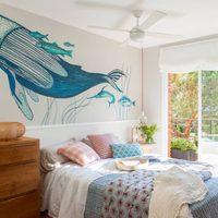 Recursos prácticos y divertidos para transformar la pared del dormitorio