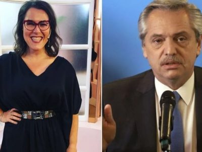 Malena Guinzburg le hizo una particular propuesta al Presidente. ¡Mirá la insólita respuesta!