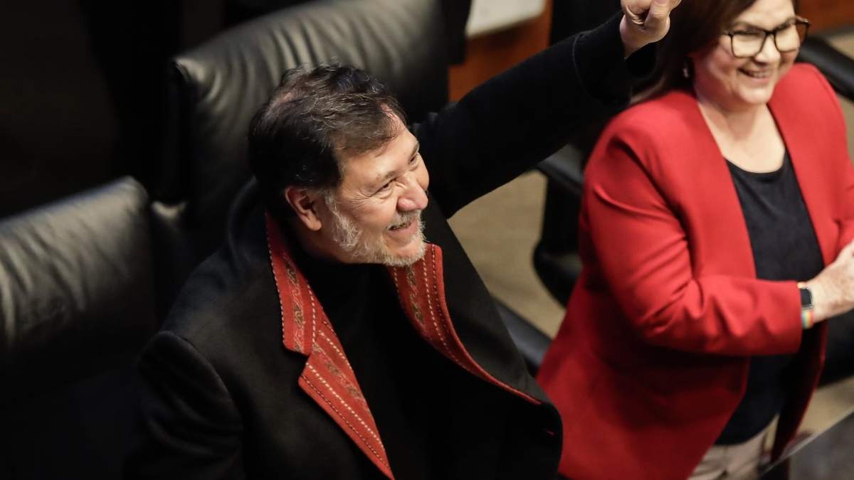 Gerardo Fernández Noroña, nuevo presidente de la Mesa Directiva del Senado