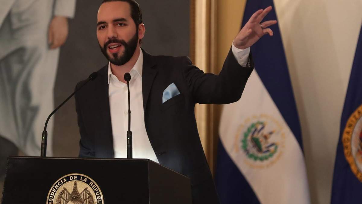 Nayib Bukele, presidente de El Salvador. Fuente: (Twitter)