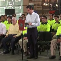 Escasa concurrencia y protesta enmarcan acto de Peña en Tabasco