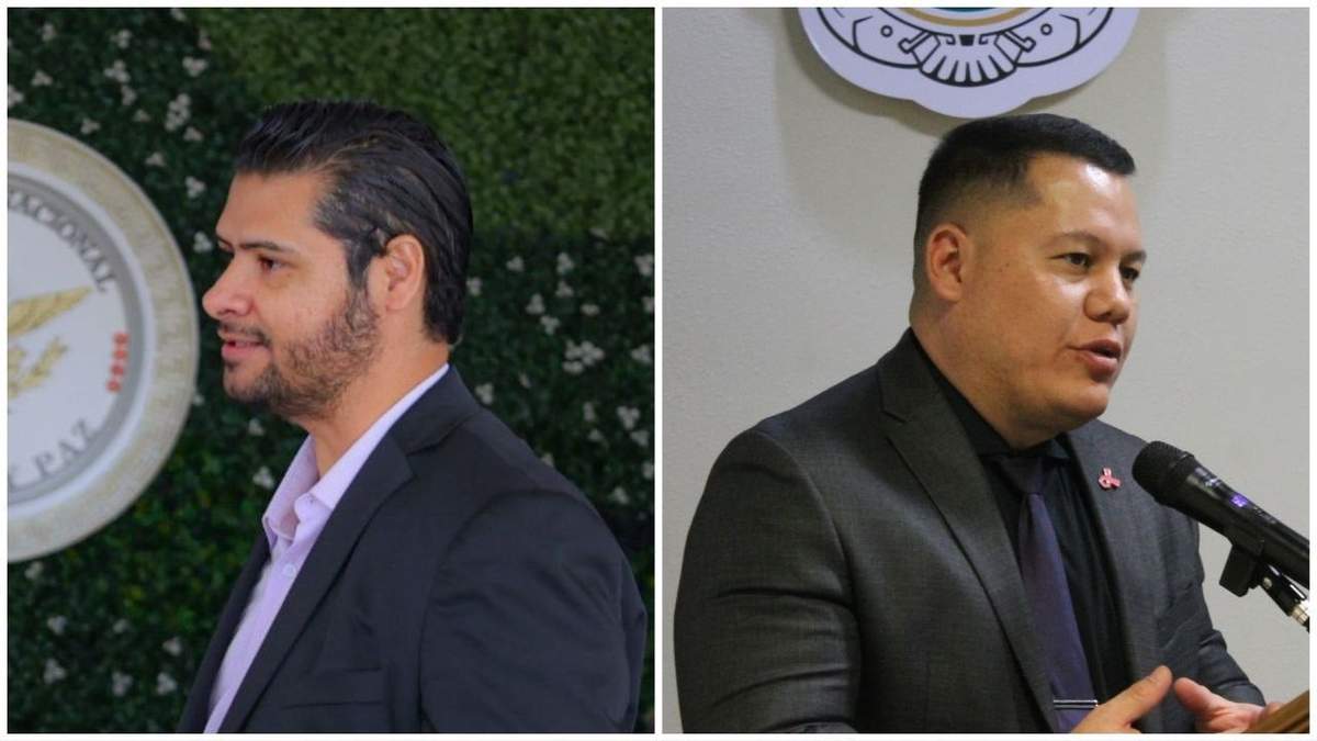El fiscal regional de Mexicali, Efrén Ruiz Romo, y el fiscal central, Rafael Orozco Vargas, renuncian