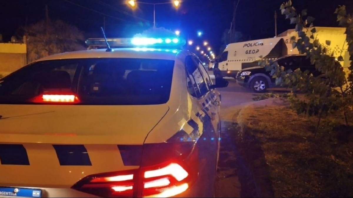 Los allanamientos se realizaron durante la noche del miércoles y la mañana del jueves. Fuente: (Policía de Neuquén)