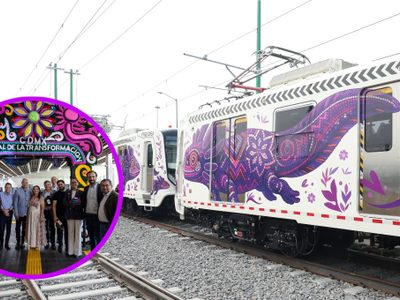 En IMÁGENES: así luce el Tren Ligero “El Ajolote”, obra de movilidad para el sur de la CDMX