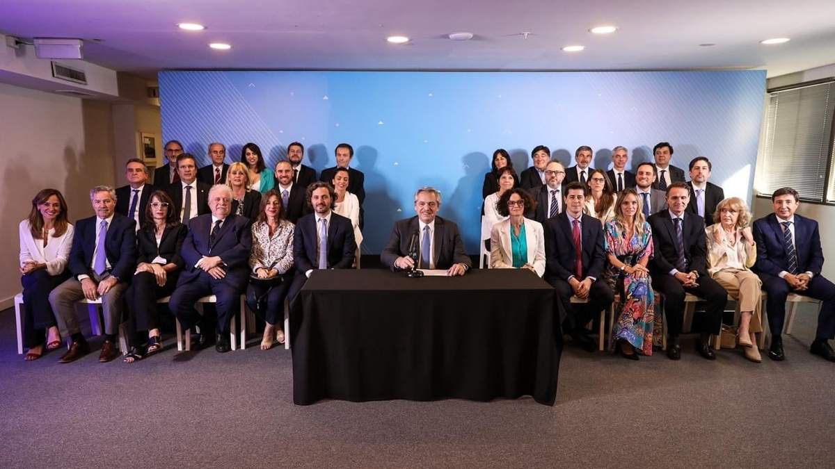 Gabinete nacional. Fuente: (Twitter)