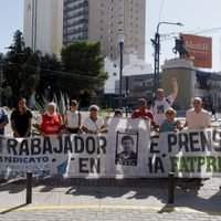 A 29 años del asesinato de José Luis Cabezas, volvieron a decir "Cabezas Presente" en Neuquén
