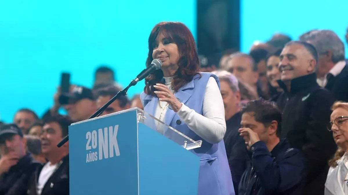 Cristina Kirchner. Fuente: (Twitter)