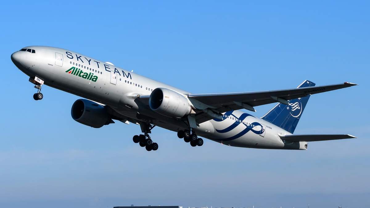 Vuelo Alitalia Fuente: (Instagram)