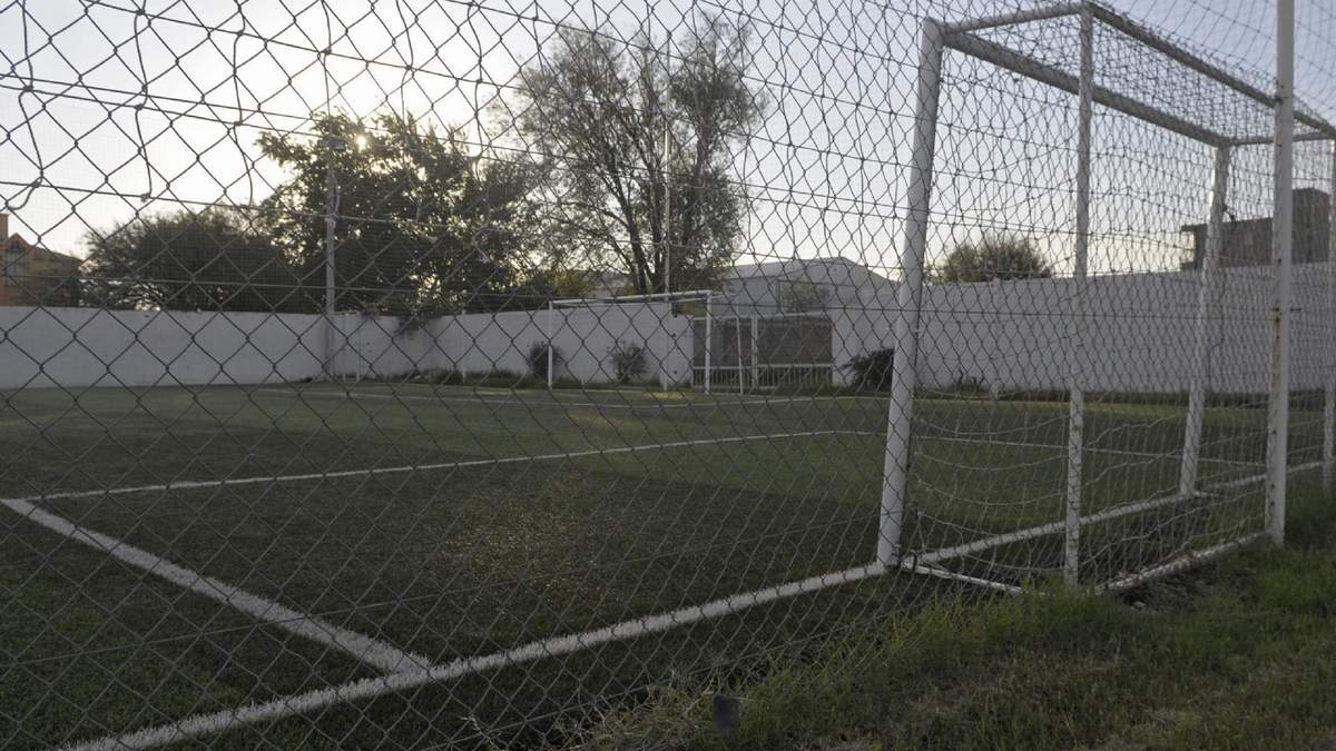 Había dos equipos jugando en el momento del hecho. Fuente: (Twitter)