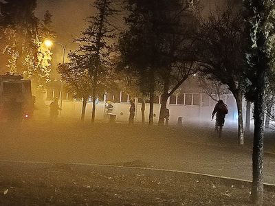 El viejo hospital de Catriel quedó casi en ruinas luego de ser afectado por un incendio