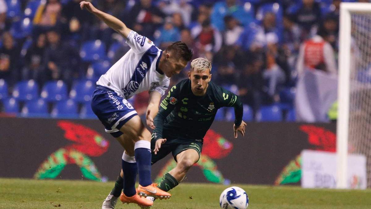 Puebla vs Santos Laguna. Fuente (Instagram)