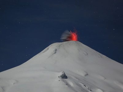 Chile aclaró que el Volcán Villarrica no presenta un riesgo inminente de erupción