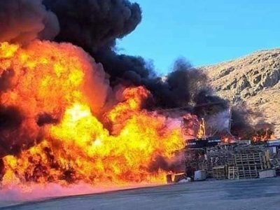 Explota presunta bodega de huachicol en San Luis Potosí (Video)