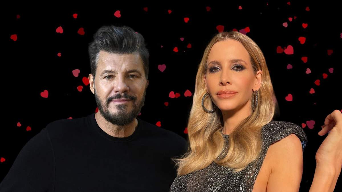 Guillermina Valdés y Marcelo Tinelli. Fuente: (Minuto Neuquén)