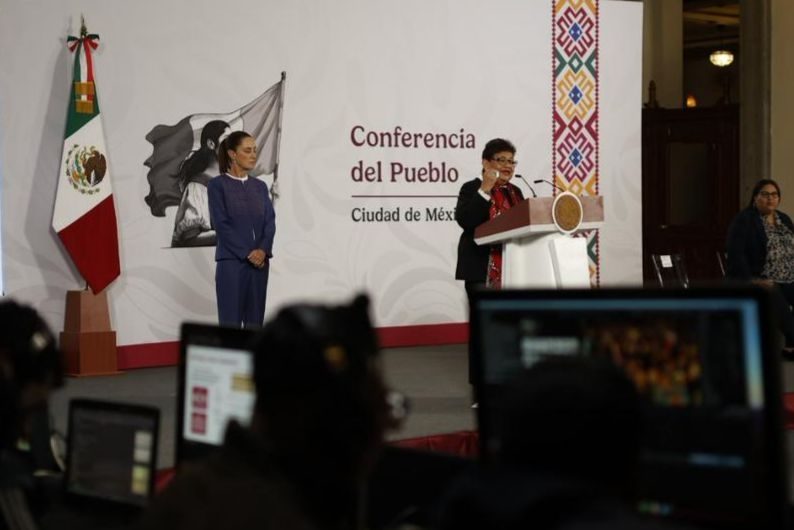 Godoy en la mañanera Foto José Manuel Jiménez