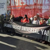 Salario Básico Universal, el tema base de la movilización de hoy en la Argentina