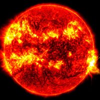 El Sol produce su llamarada más grande en casi una década