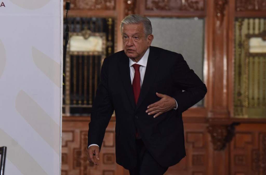 El presidente López Obrador