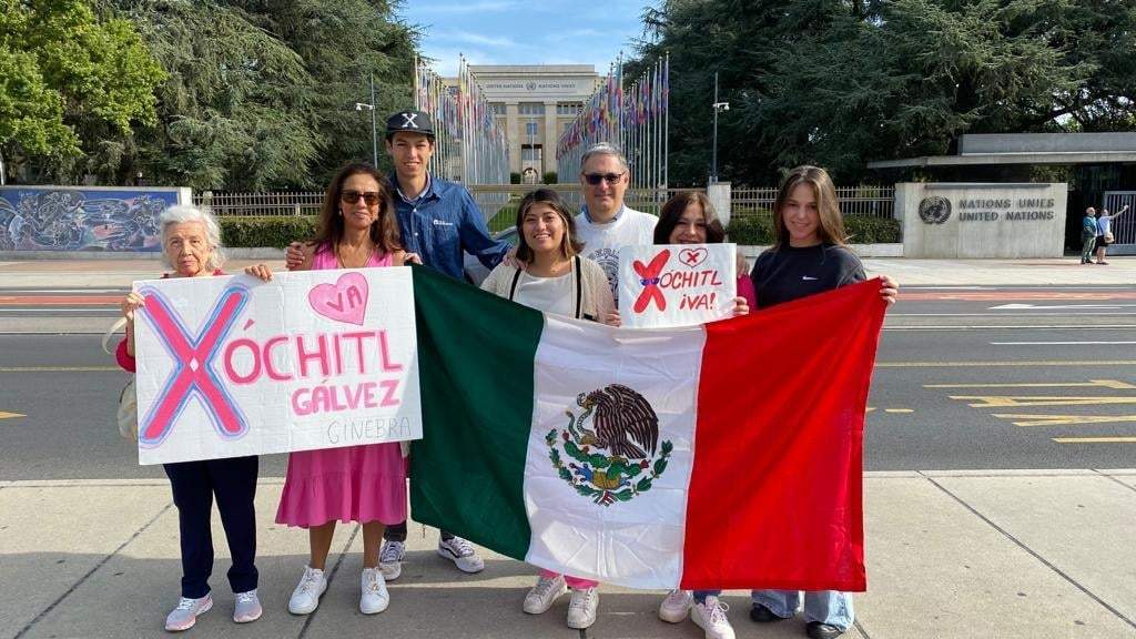 Simpatizantes de Xóchitl
