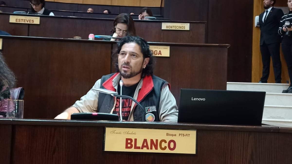 Andrés Blanco, diputado provincial. Fuente: (X)