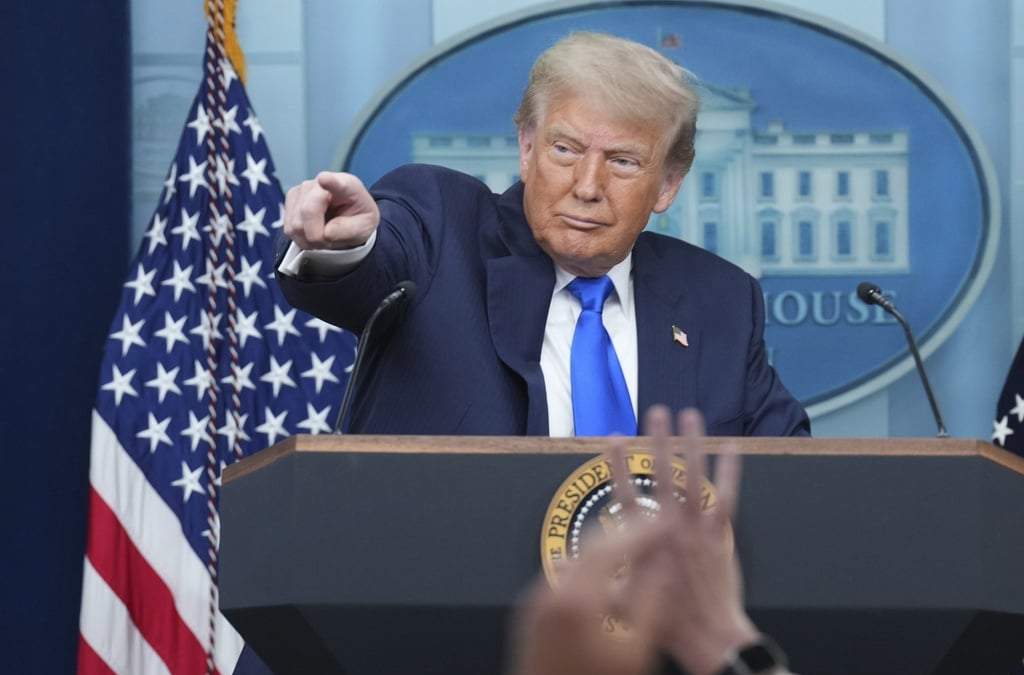 El presidente de Estados Unidos, Donald Trump