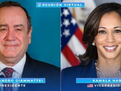 AMLO recibirá al presidente de Guatemala y tendrá reunión virtual con Kamala Harris