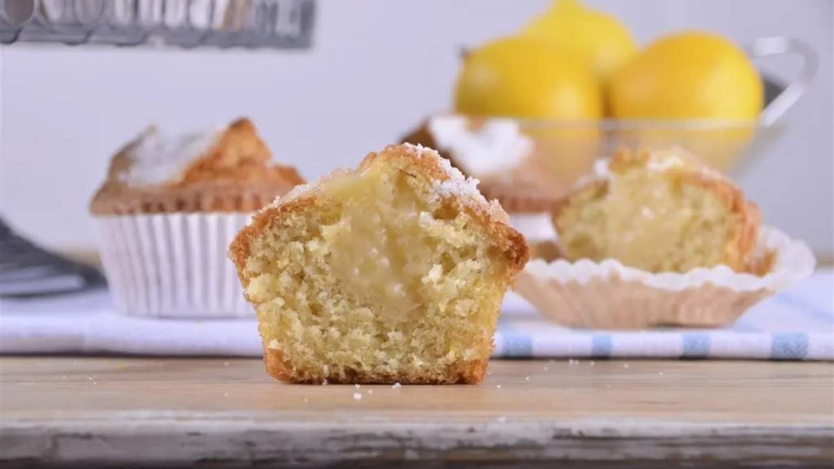 Muffins lemon pie. Fuente: (Instagram).