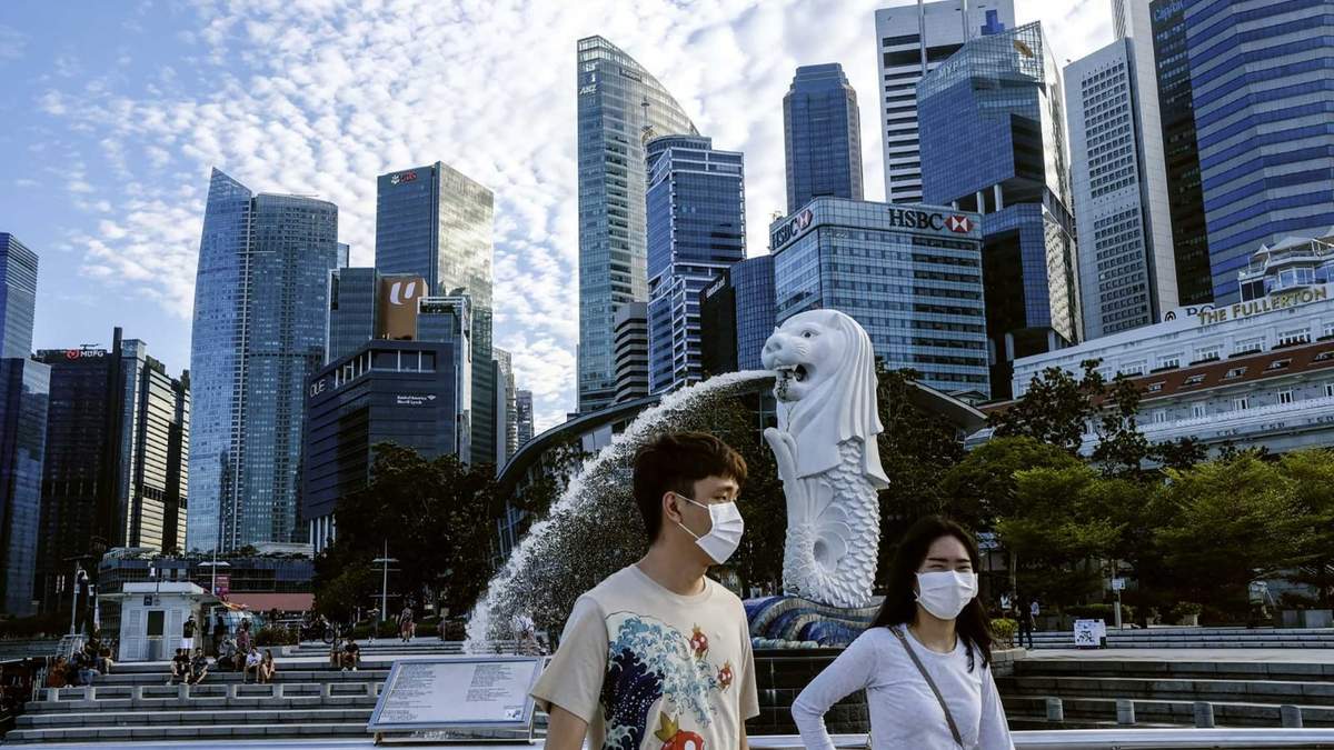 Coronavirus en Singapur. Fuente: (Twitter)