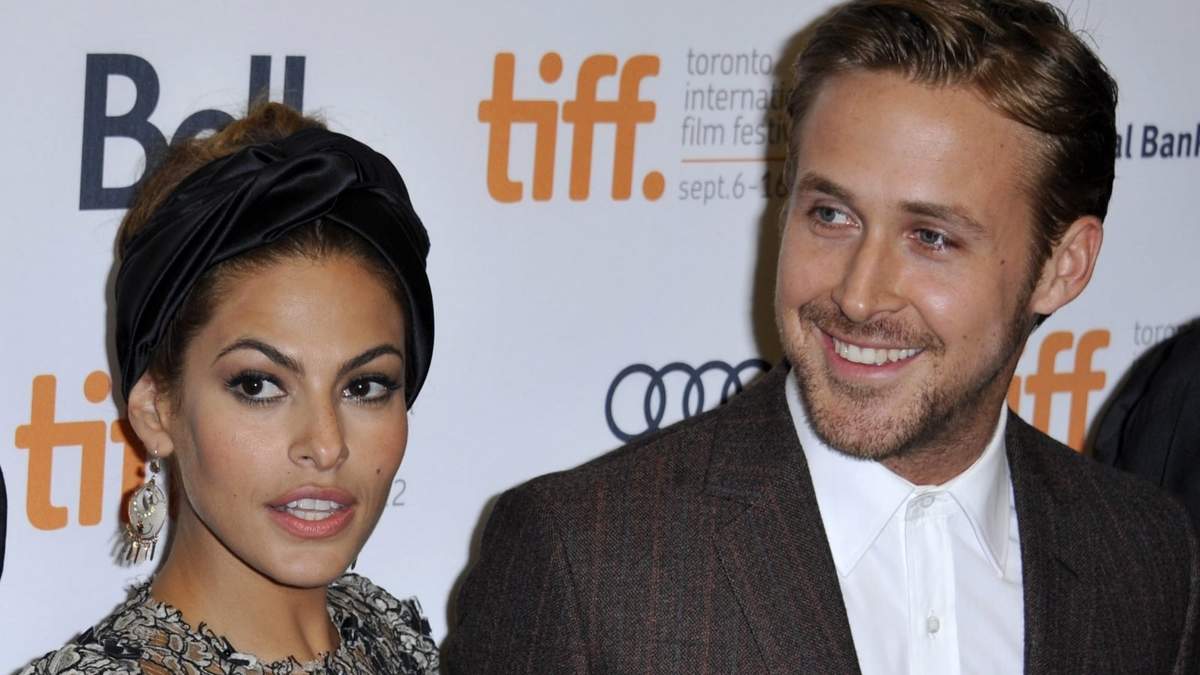 Eva Mendes y Ryan Gosling. Fuente: (Instagram)