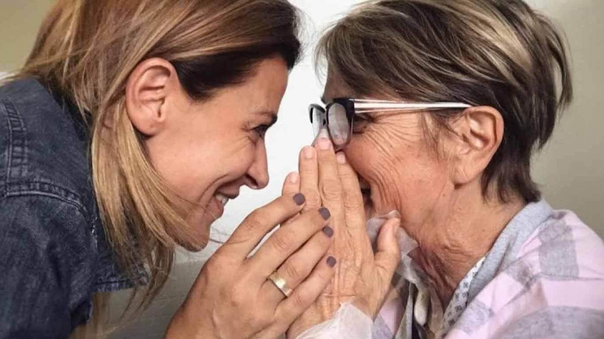 Eugenia Tobal y su madre. Fuente: (Instagram)