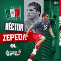 Héctor Zepeda, el linero ofensivo mexicano que peleará por un lugar en la NFL