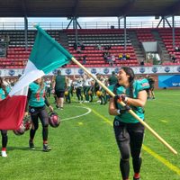 Selección Femenil de Americano derrota 28-0 a Alemania y es quinto lugar del Mundial de Finlandia