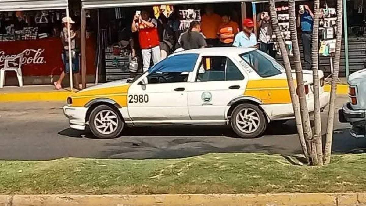 Atentado contra taxista en Acapulco