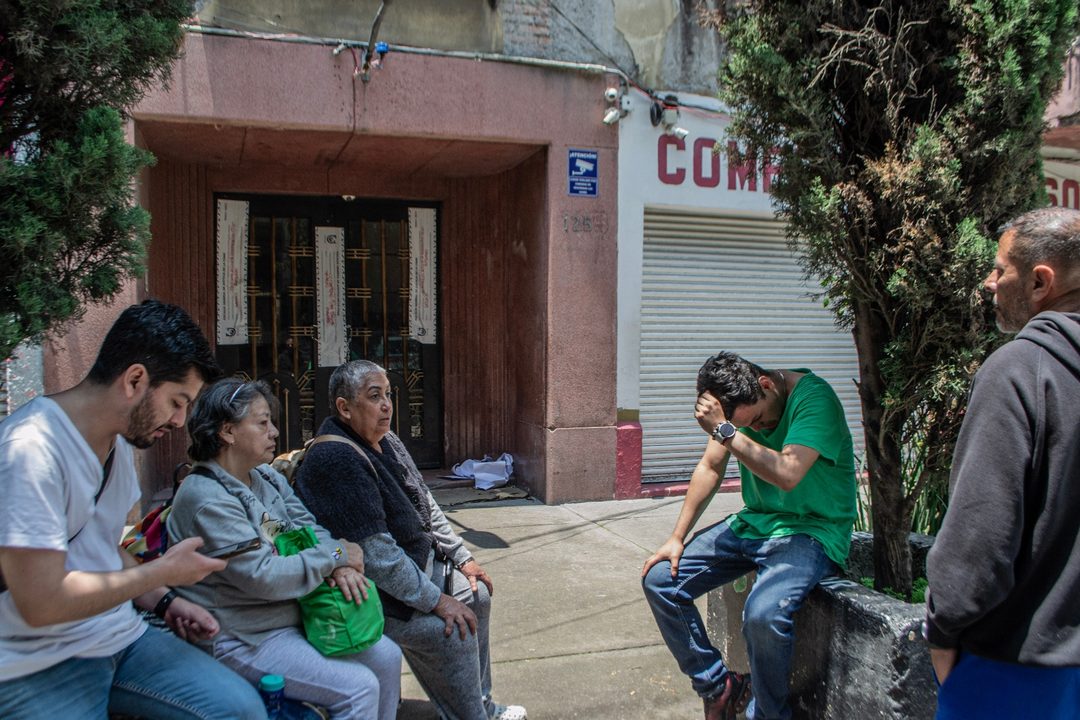 vecinos desalojados