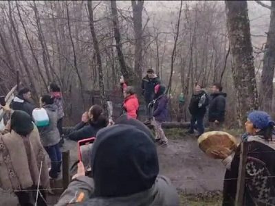 Denuncian irregularidades durante el intento de desalojo a una familia en San Martín de los Andes