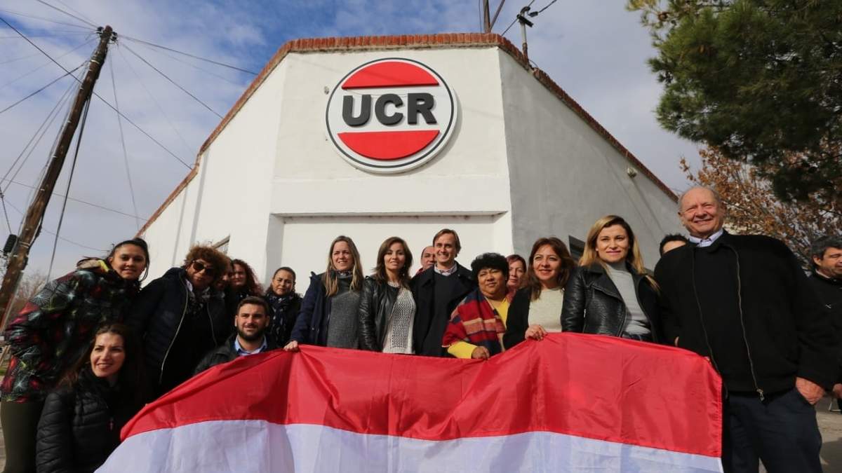 Referentes neuquinos de la UCR. Fuente: (Twitter)