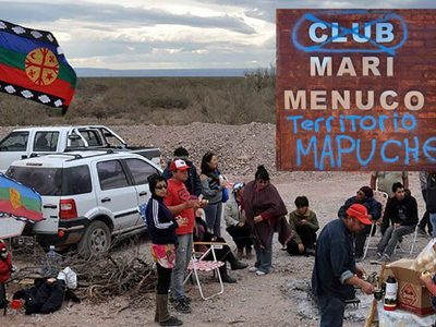 Debido a un bloqueo de la comunidad mapuche Kaxipayiñ, la localidad de Mari Menuco está sin luz
