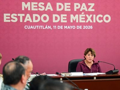 Reporta Delfina Gómez la baja de homicidios y robo de vehículos con Mando Unificado Oriente