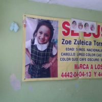 La CEDH emite recomendación a Fiscalía de SLP por desaparición de la niña Zoe Zuleica