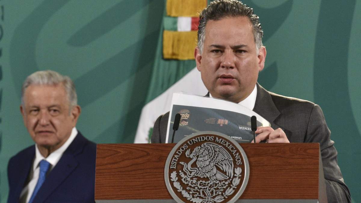 Santiago Nieto y el presidente López Obrador