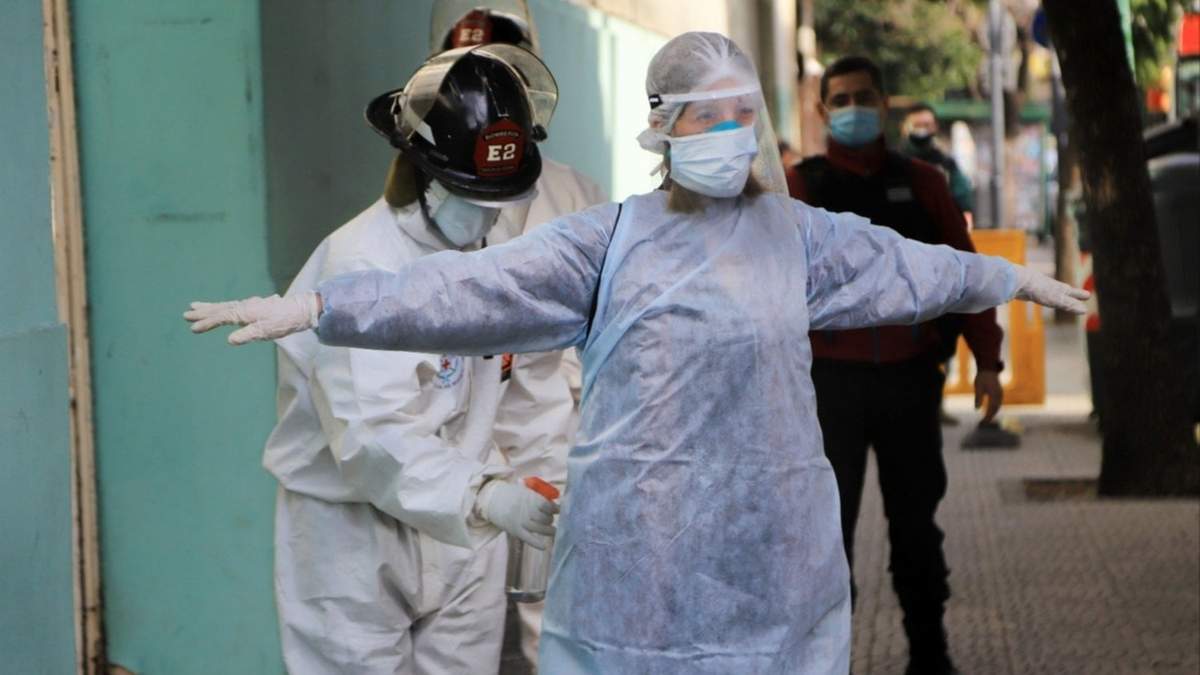 Coronavirus en Argentina. Fuente: (Twitter)