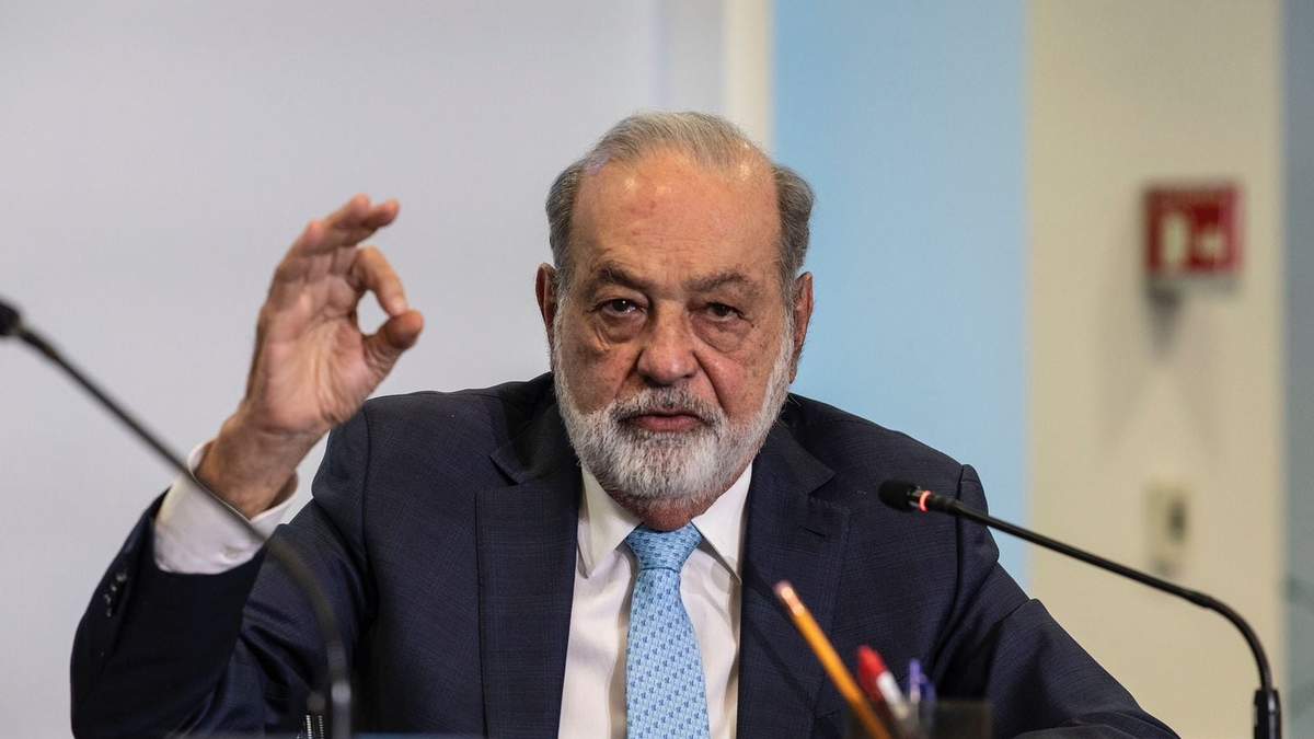 Carlos Slim Helú en su conferencia