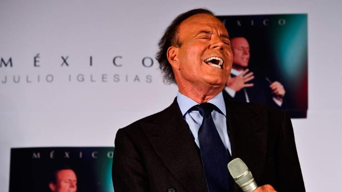 Julio Iglesias. Fuente: (Instagram).