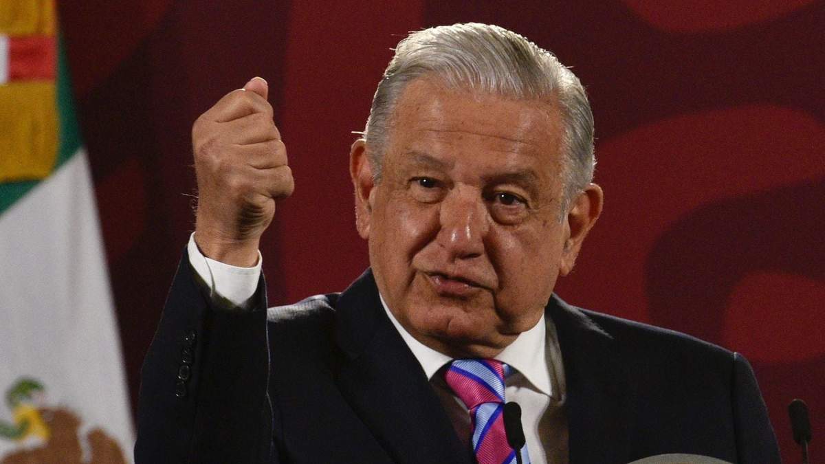 El presidente López Obrador