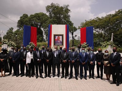Comenzaron los funerales oficiales por el magnicidio en Haití: así despiden a Jovenel Moise