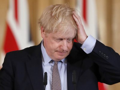 El primer ministro británico Boris Johnson tiene coronavirus