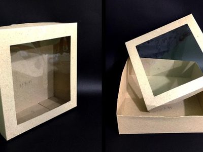 Si encontrás una caja de cartón, no la tires: así de fácil podés crear esta bandejita para la hora del café
