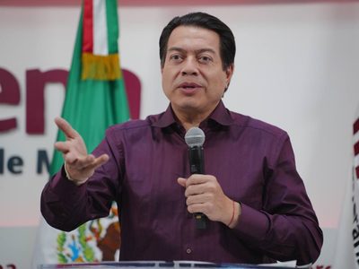 Mario Delgado descarta que Ebrard contienda como candidato de MC a la Presidencia